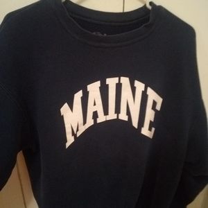 Maine crewneck sweater